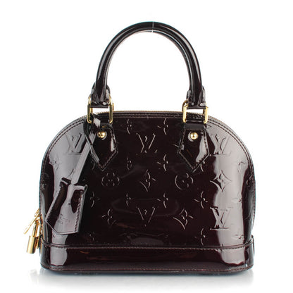 Louis Vuitton Vernis Alma BB Amarante 1 of 7