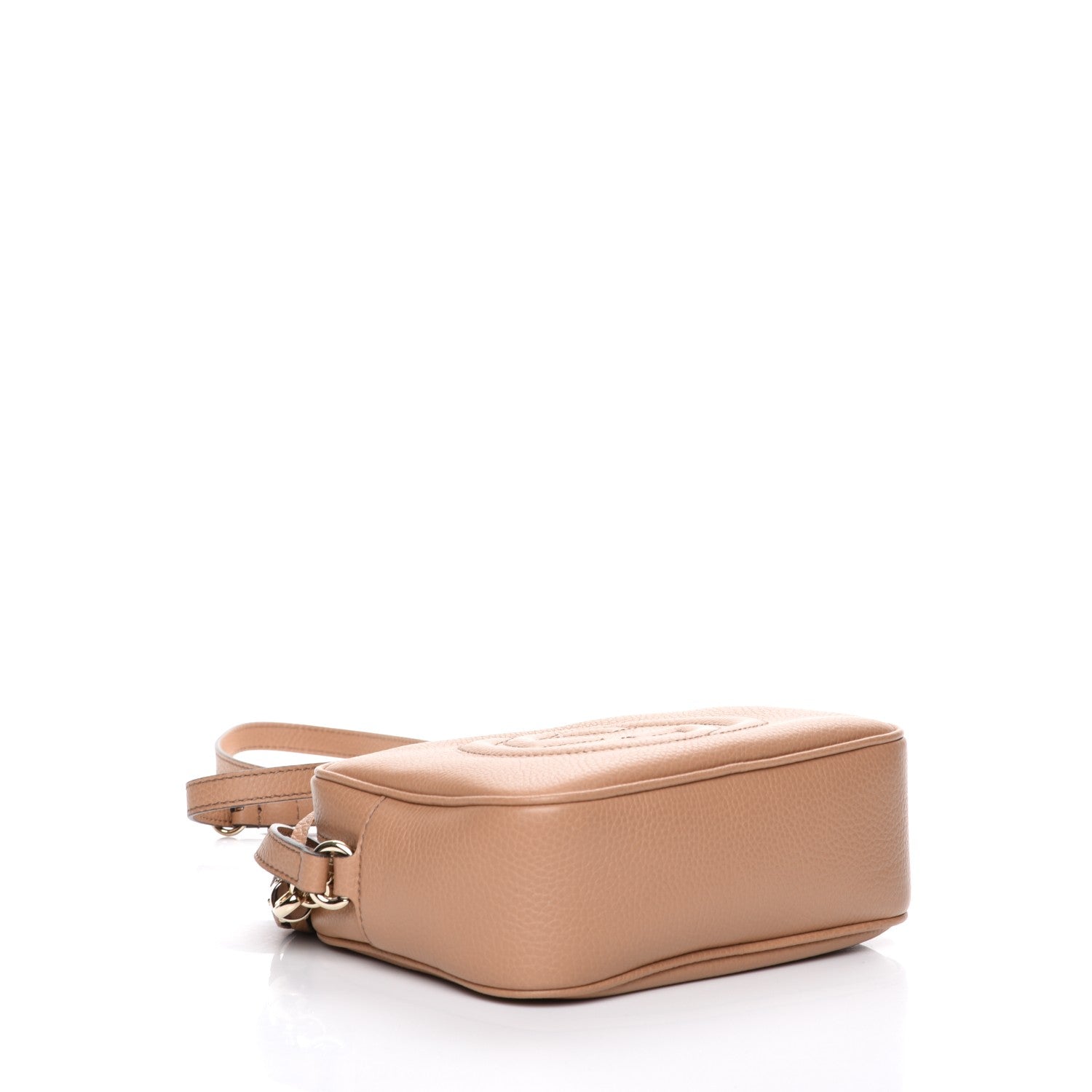 Gucci Pebbled Calfskin Small Soho Disco Bag Camelia 4 of 8