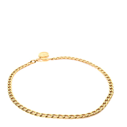 Chanel Metal Chain CC Medallion Belt Gold 3 of 6