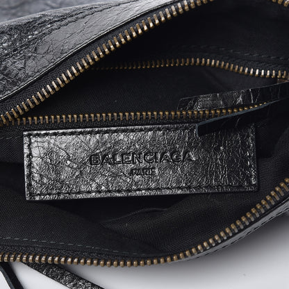 Balenciaga Agneau Classic Hardware Flat Crossbody Black 6 of 8