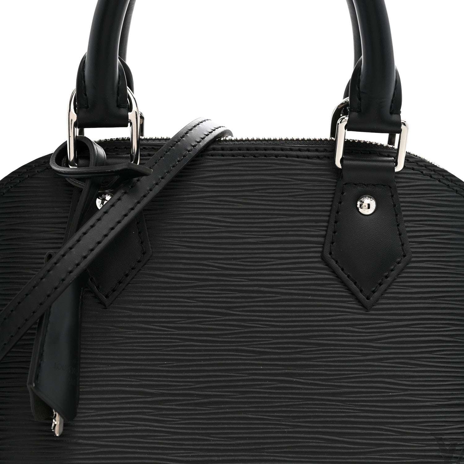 Louis Vuitton Epi Alma BB Black 7 of 9