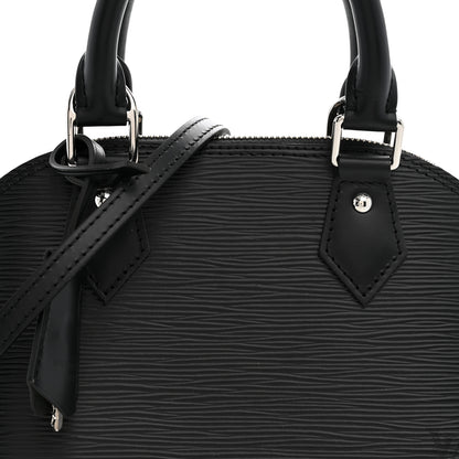 Louis Vuitton Epi Alma BB Black 7 of 9