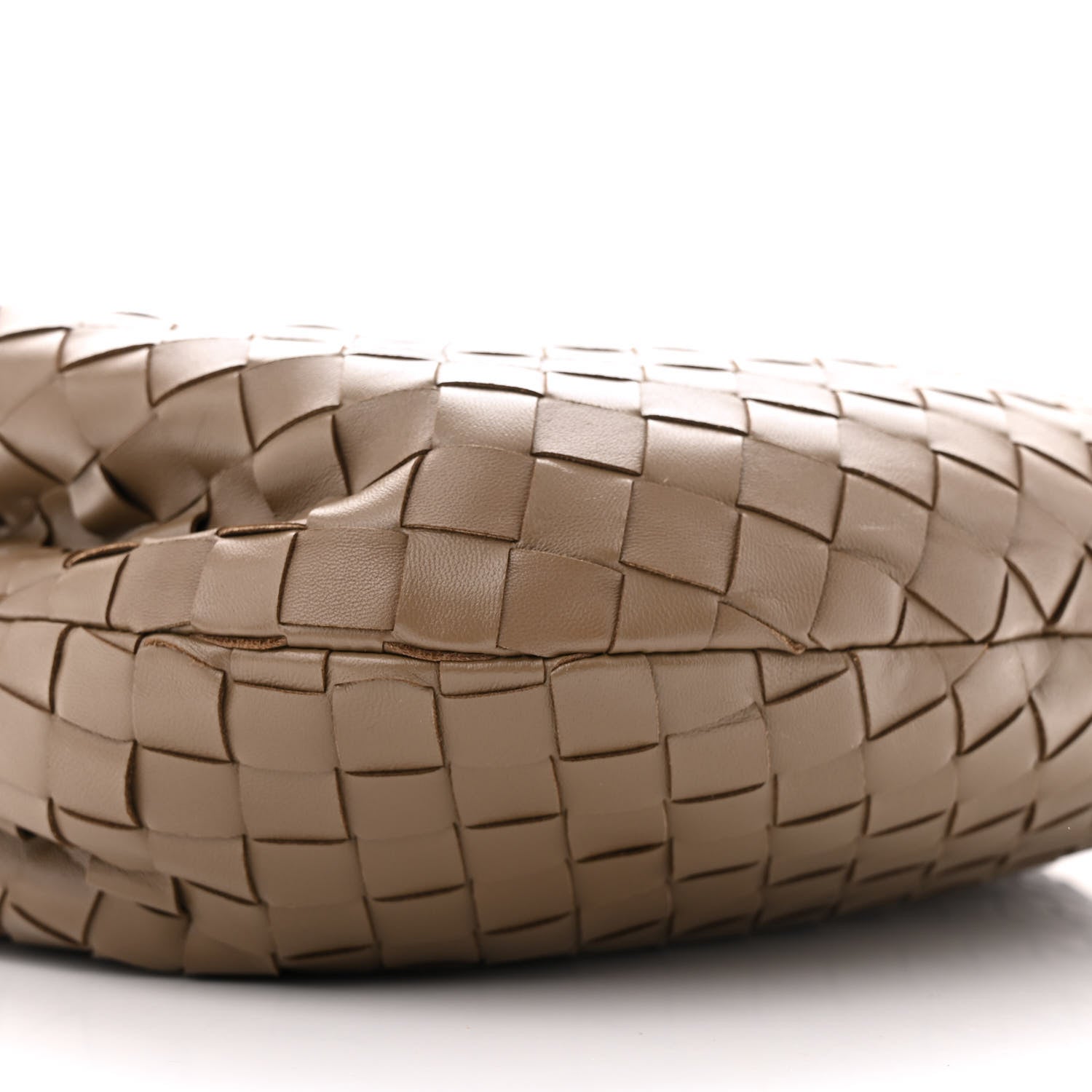 Bottega Veneta Nappa Intrecciato Teen Jodie Hobo Taupe Grey 9 of 10