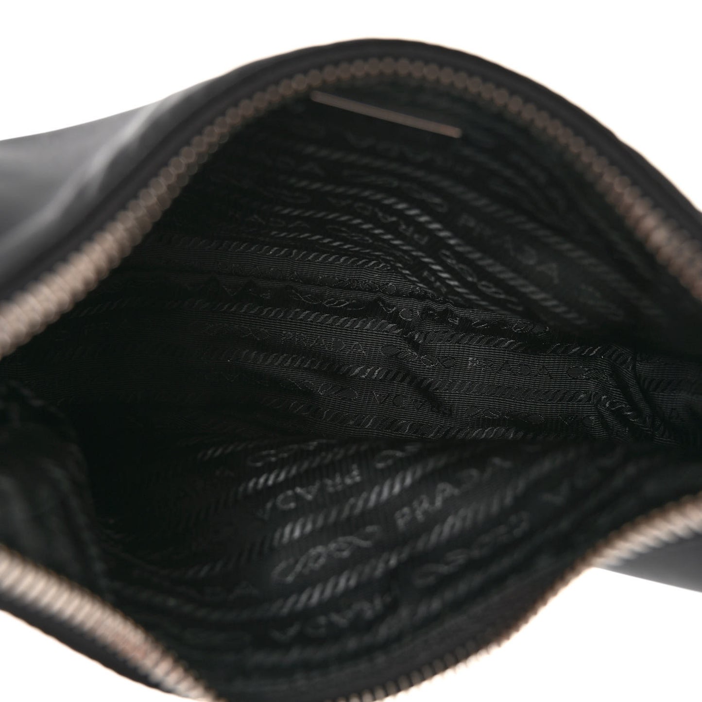 Tessuto Nylon Saffiano Mini Re-Edition 2005 Bag Black