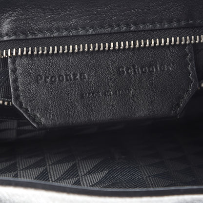 Proenza Schouler Metallic Lambskin PS1 Tiny Satchel Silver 5 of 9