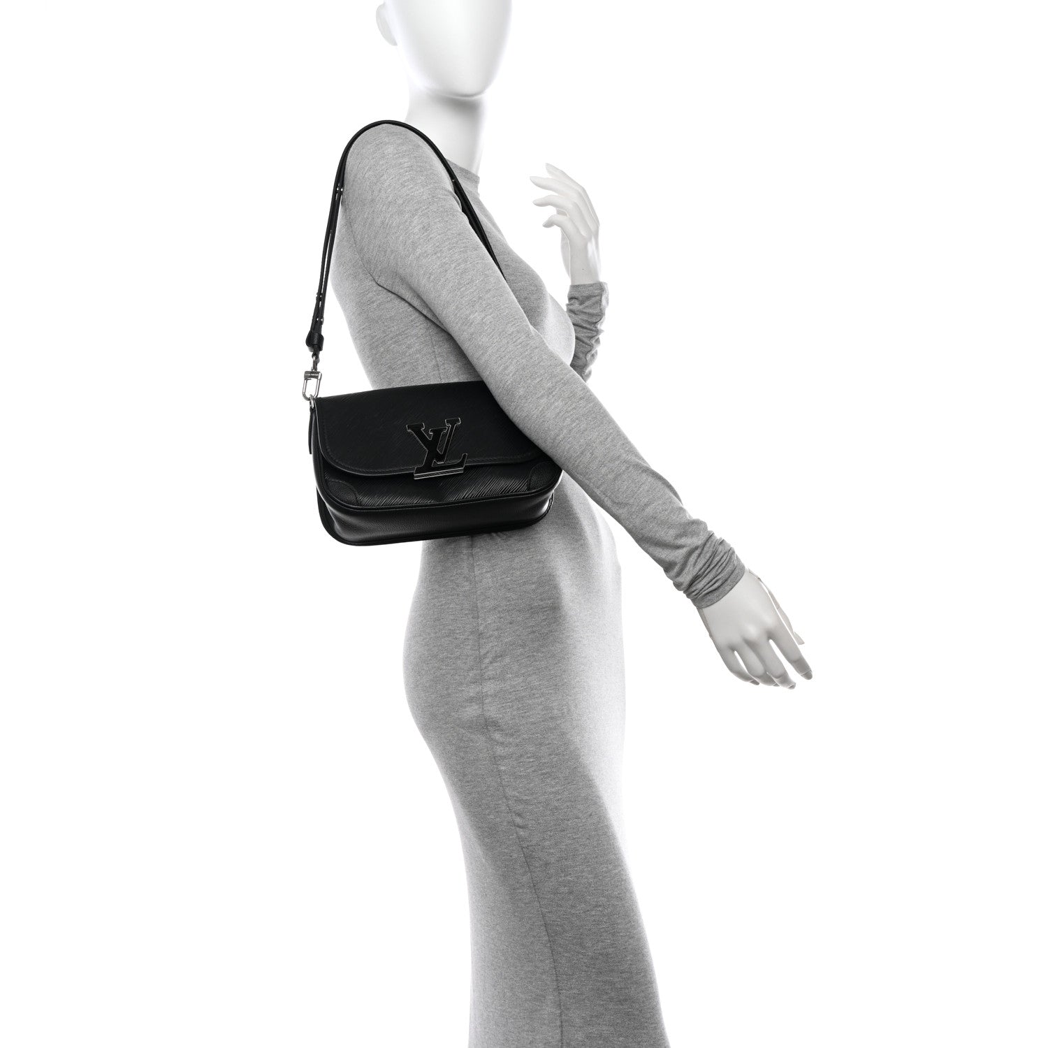 Louis Vuitton Epi Buci Crossbody Black 2 of 10