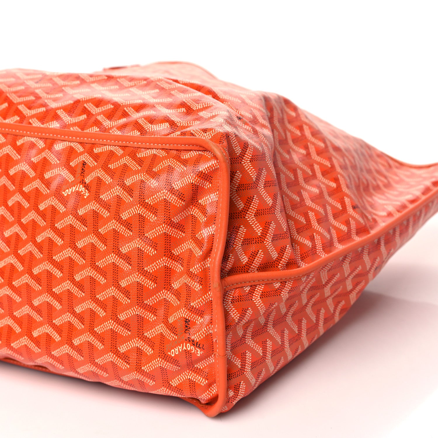 Goyard Goyardine Reversible Anjou GM Orange 14 of 17