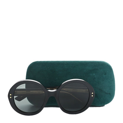 Gucci Acetate Round Sunglasses GG1081S Black 7 of 7