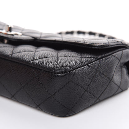 Chanel Caviar Quilted East West Flap Black 9 of 10