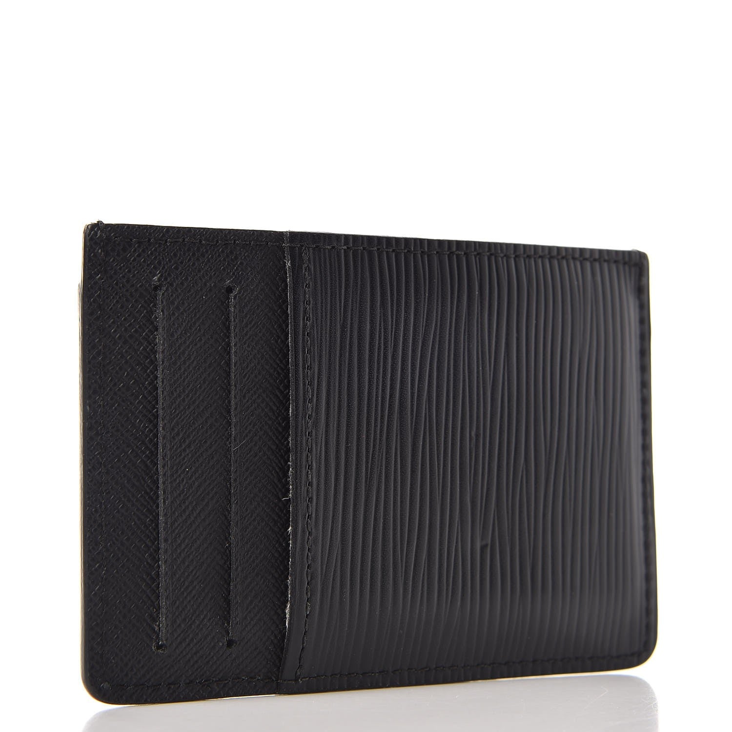 Louis Vuitton Epi Neo Porte-Cartes Card Holder Black 3 of 8