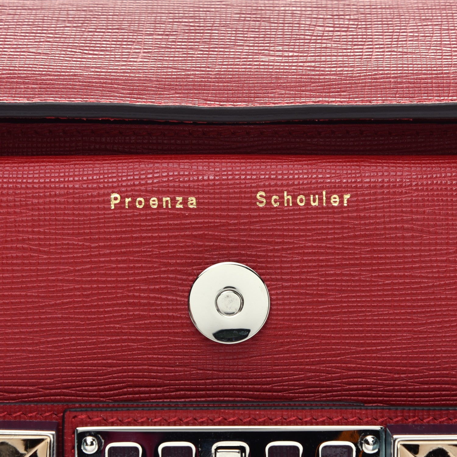 Proenza Schouler New Linosa Mini PS11 Classic Shoulder Bag Flame Red 7 of 9