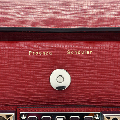 Proenza Schouler New Linosa Mini PS11 Classic Shoulder Bag Flame Red 7 of 9