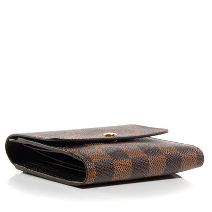 Louis Vuitton Damier Ebene Elise Wallet 4 of 8