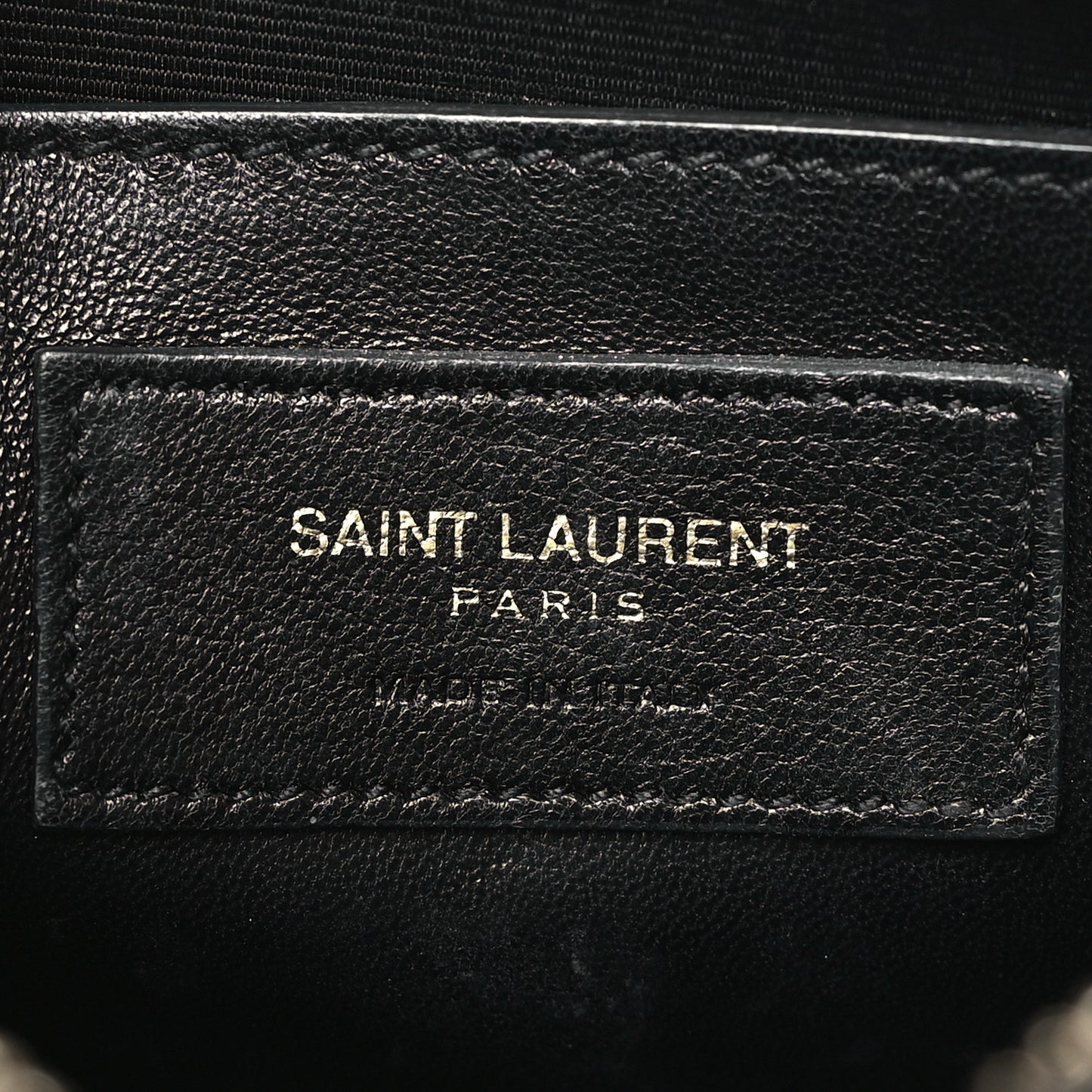 Lambskin Chevron Small Classic Monogram Camera Bag Nero Black