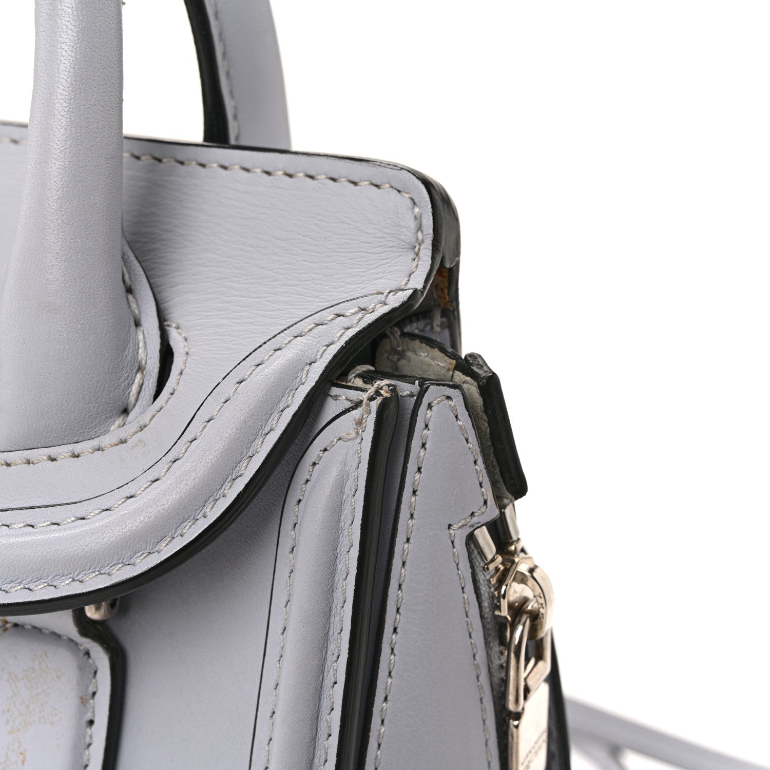 Alexander McQueen Calfskin Mini Heroine Light blue 14 of 19