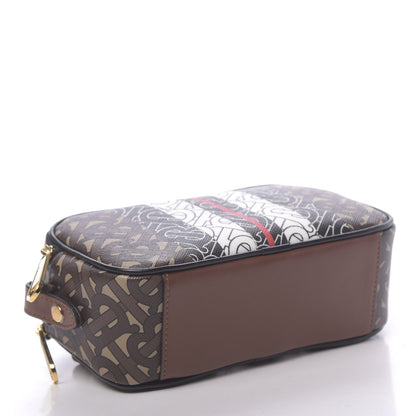 Burberry E-Canvas Monogram Stripe Convertible Camera Bag 6 of 13