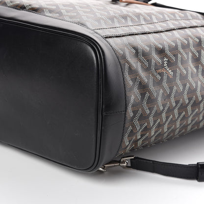 Goyard Goyardine Calfskin Alpin Backpack Black 9 of 9