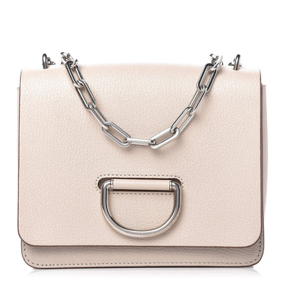 Burberry Goatskin Small D-Ring Bag Stone 1 of 10