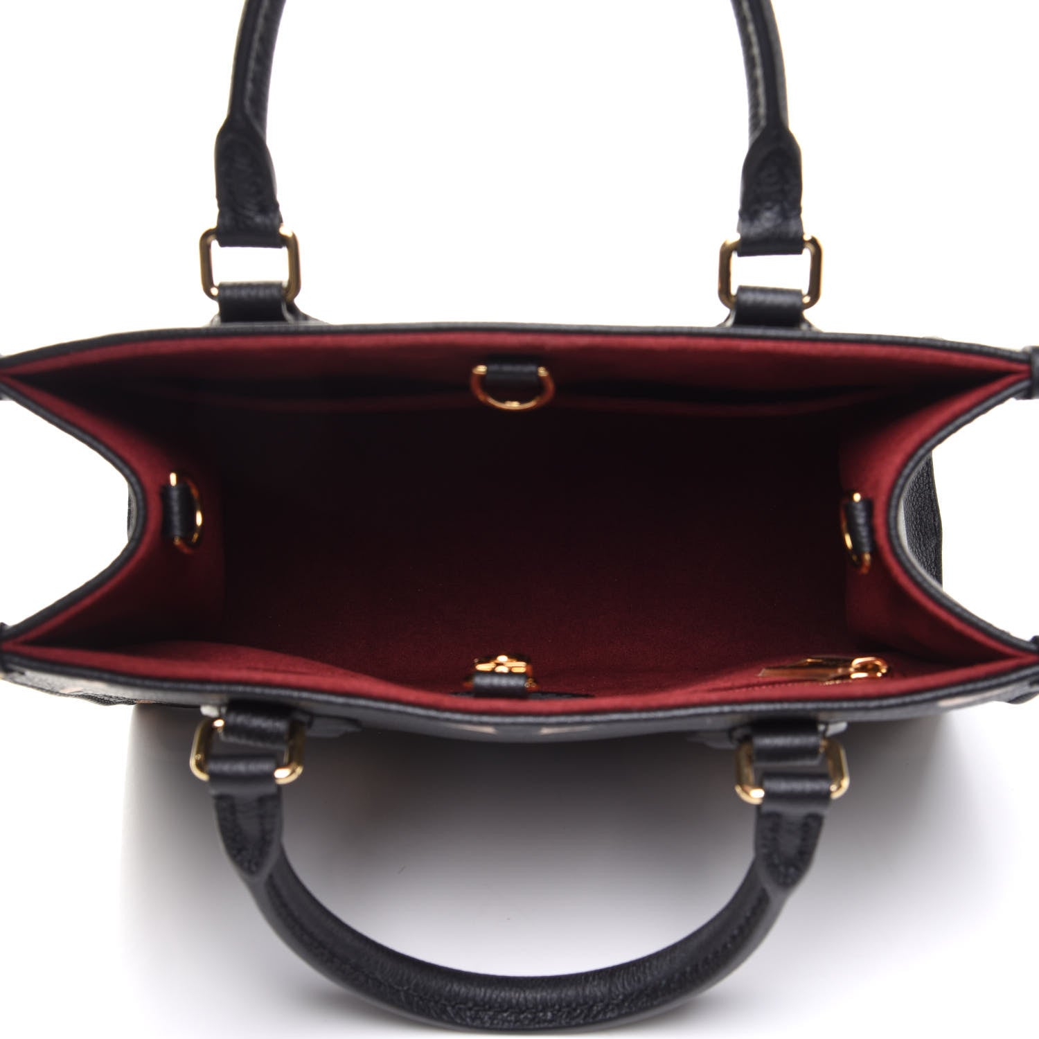 Louis Vuitton Empreinte Monogram Giant Onthego PM Black Beige 5 of 9