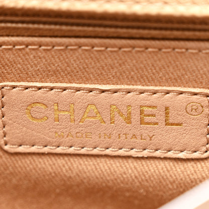 Chanel Caviar Quilted Medium Coco Handle Flap Beige 7 of 11