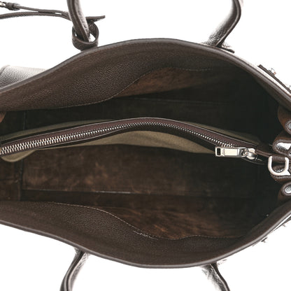 Saint Laurent Grained Calfskin Small Supple Sac De Jour Wood 5 of 12