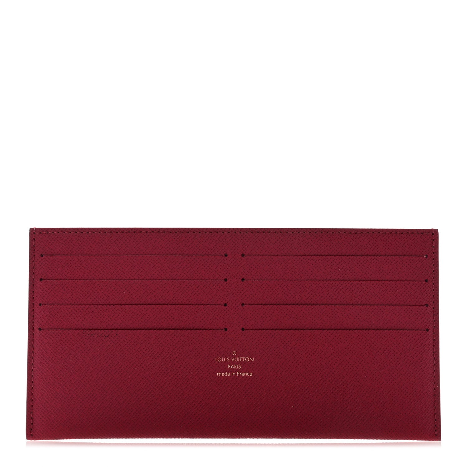 Louis Vuitton Calfskin Felicie Card Holder Insert Fuchsia 1 of 7