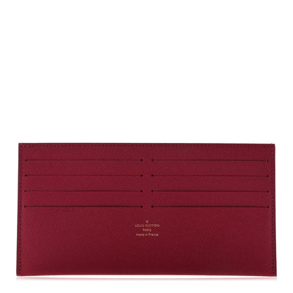 Louis Vuitton Calfskin Felicie Card Holder Insert Fuchsia 1 of 7