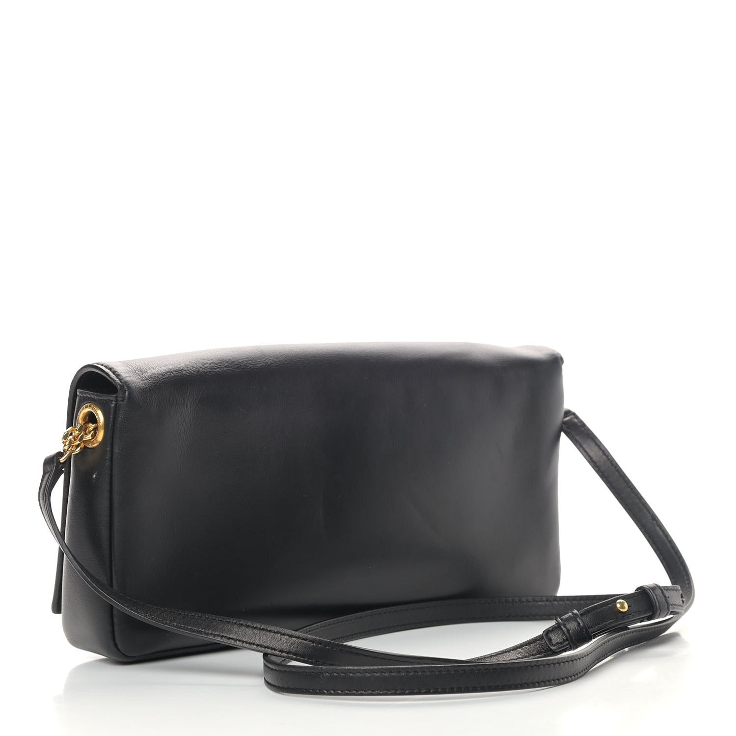 Lambskin Monogram Tassel Kate 99 Black