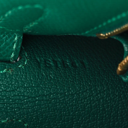 Hermes Epsom Kelly Sellier 25 Malachite 7 of 11