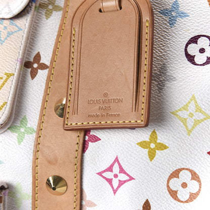 Louis Vuitton Monogram Multicolor Keepall 45 White 8 of 10