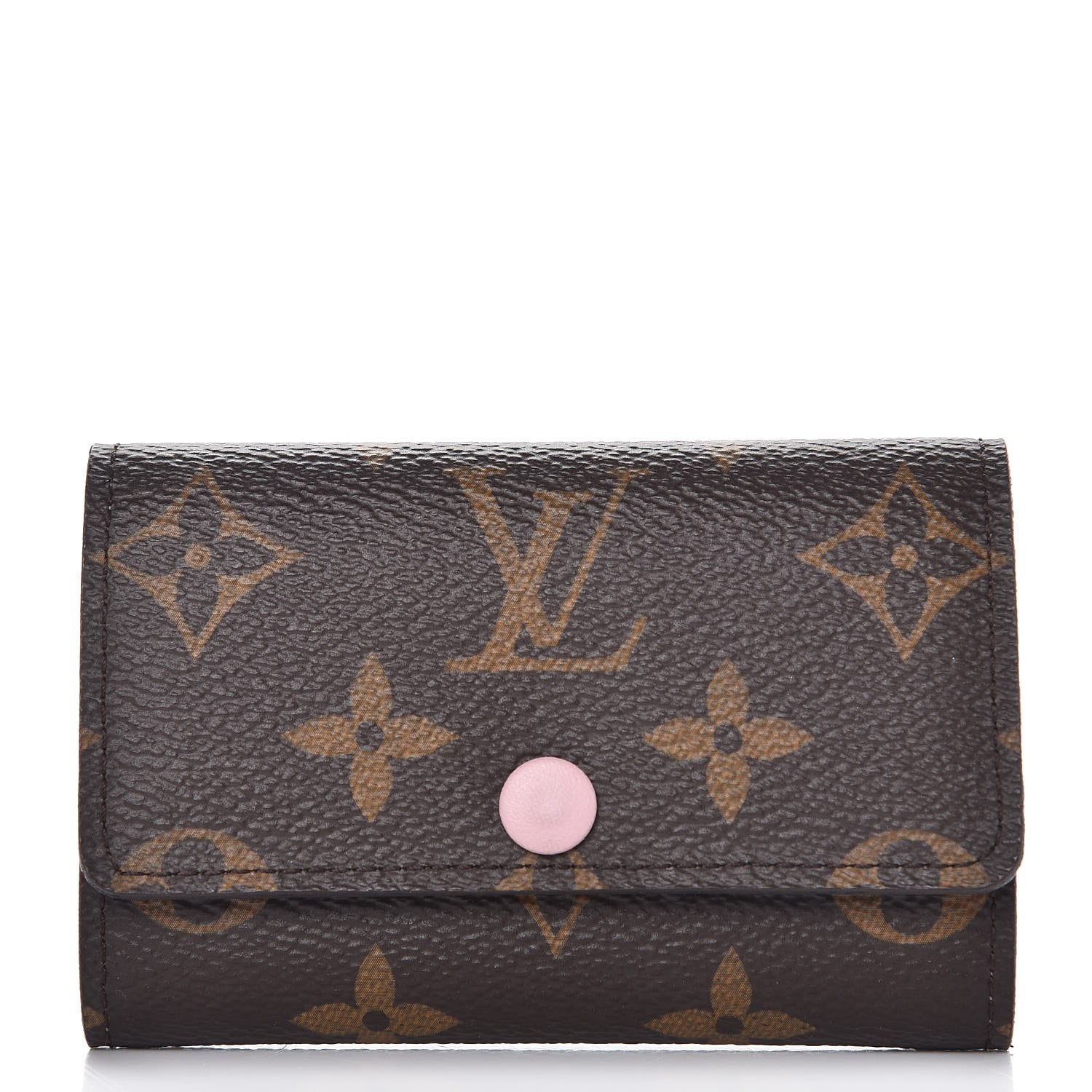 Louis Vuitton Monogram Multicles 6 Key Holder Rose Ballerine 1 of 8