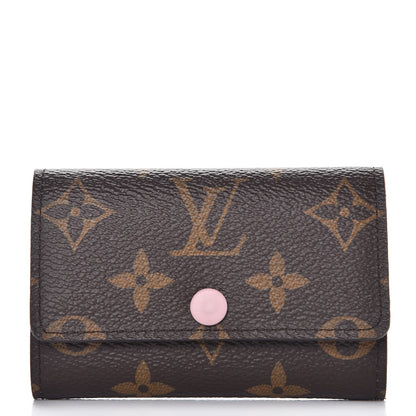 Louis Vuitton Monogram Multicles 6 Key Holder Rose Ballerine 1 of 8