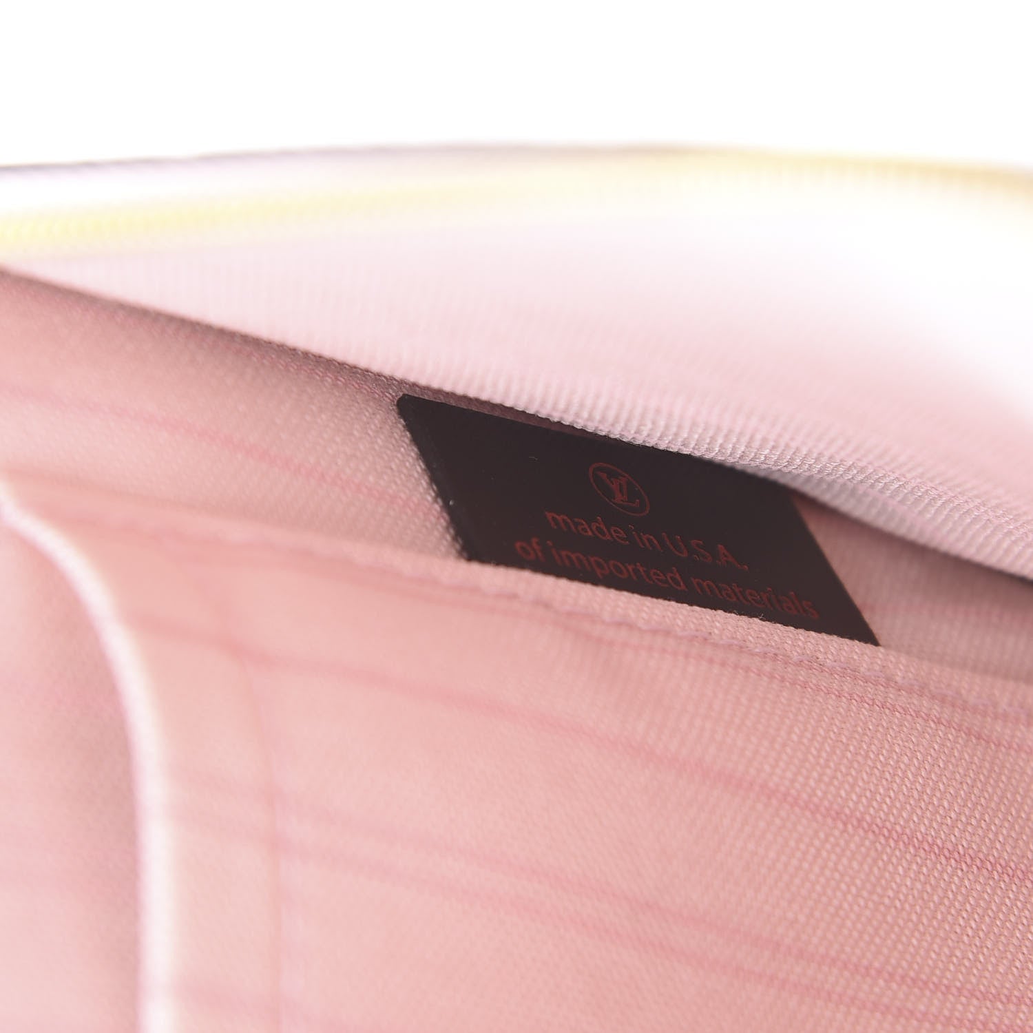 Louis Vuitton Damier Ebene Neverfull MM GM Pochette Rose Ballerine 6 of 8