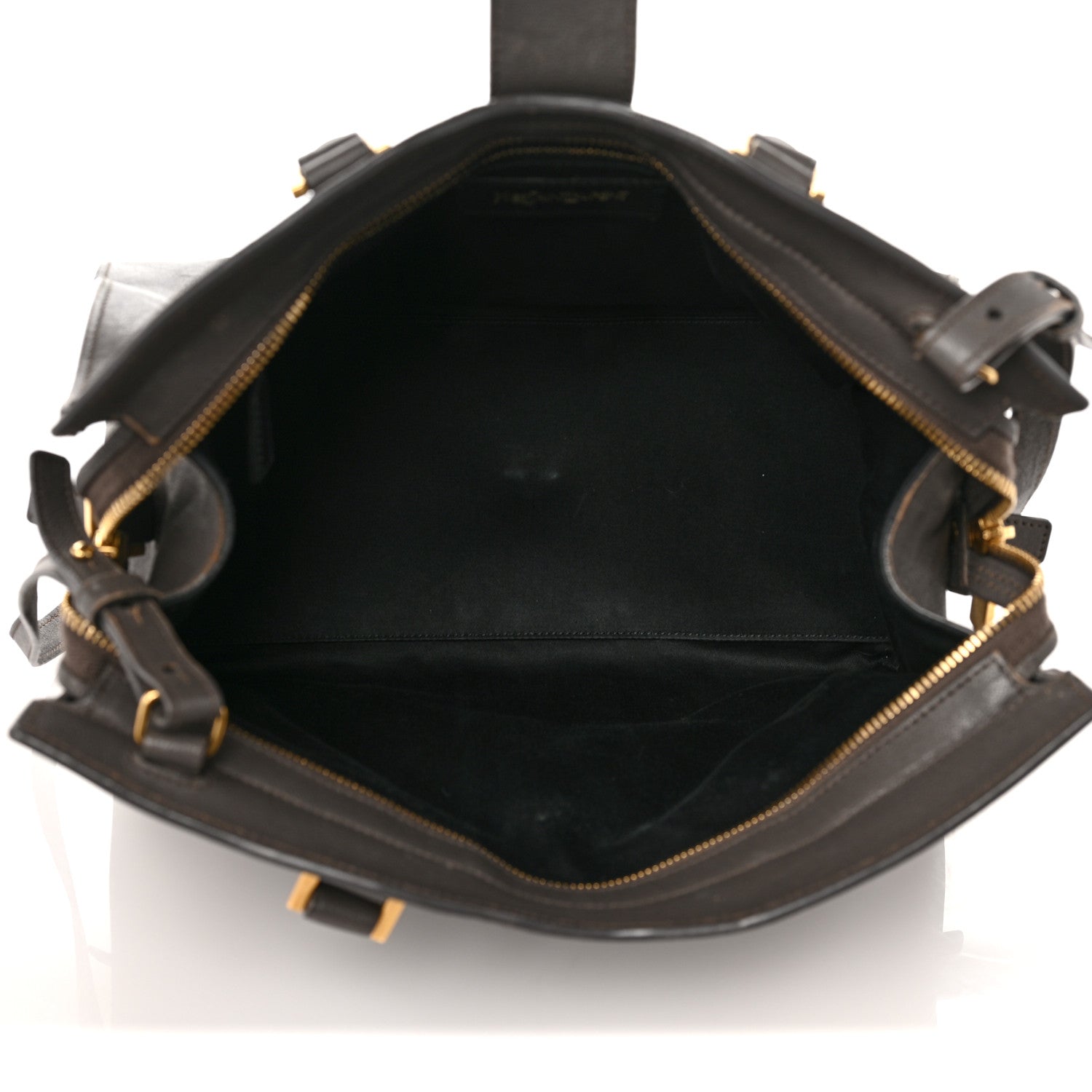 Saint Laurent Sheepskin Small Cabas ChYc Grey 5 of 13