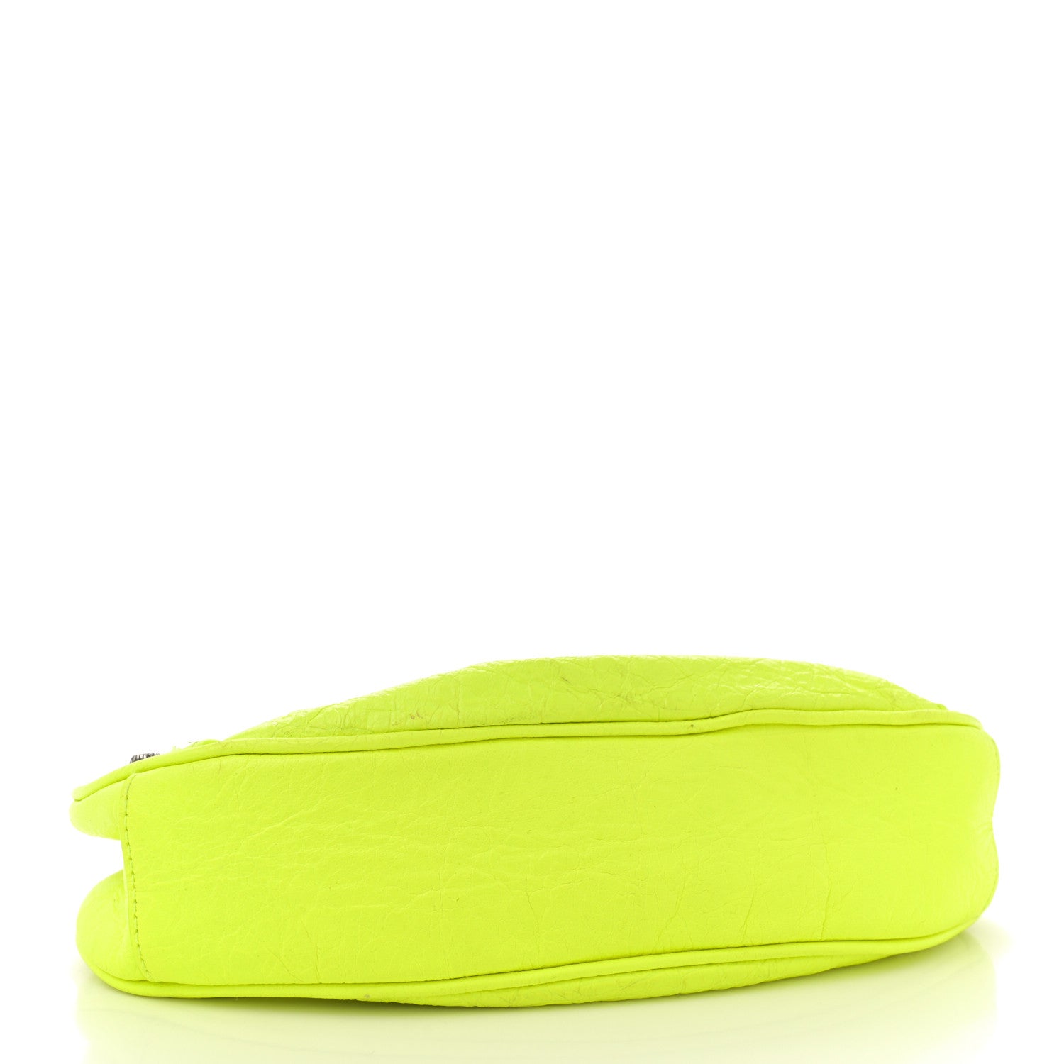 Balenciaga Agneau Arena Le Cagole Chain Shoulder Bag XS Fluo Yellow 5 of 13