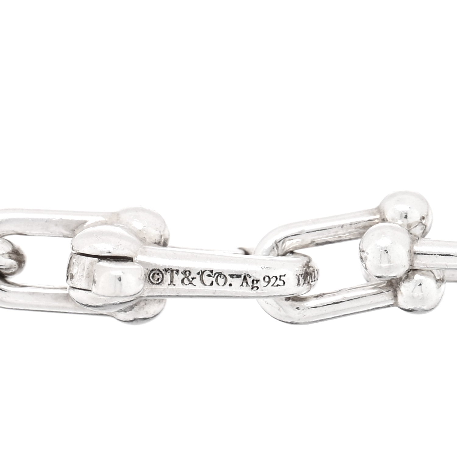 Tiffany Sterling Silver Micro HardWear Link Bracelet 3 of 4