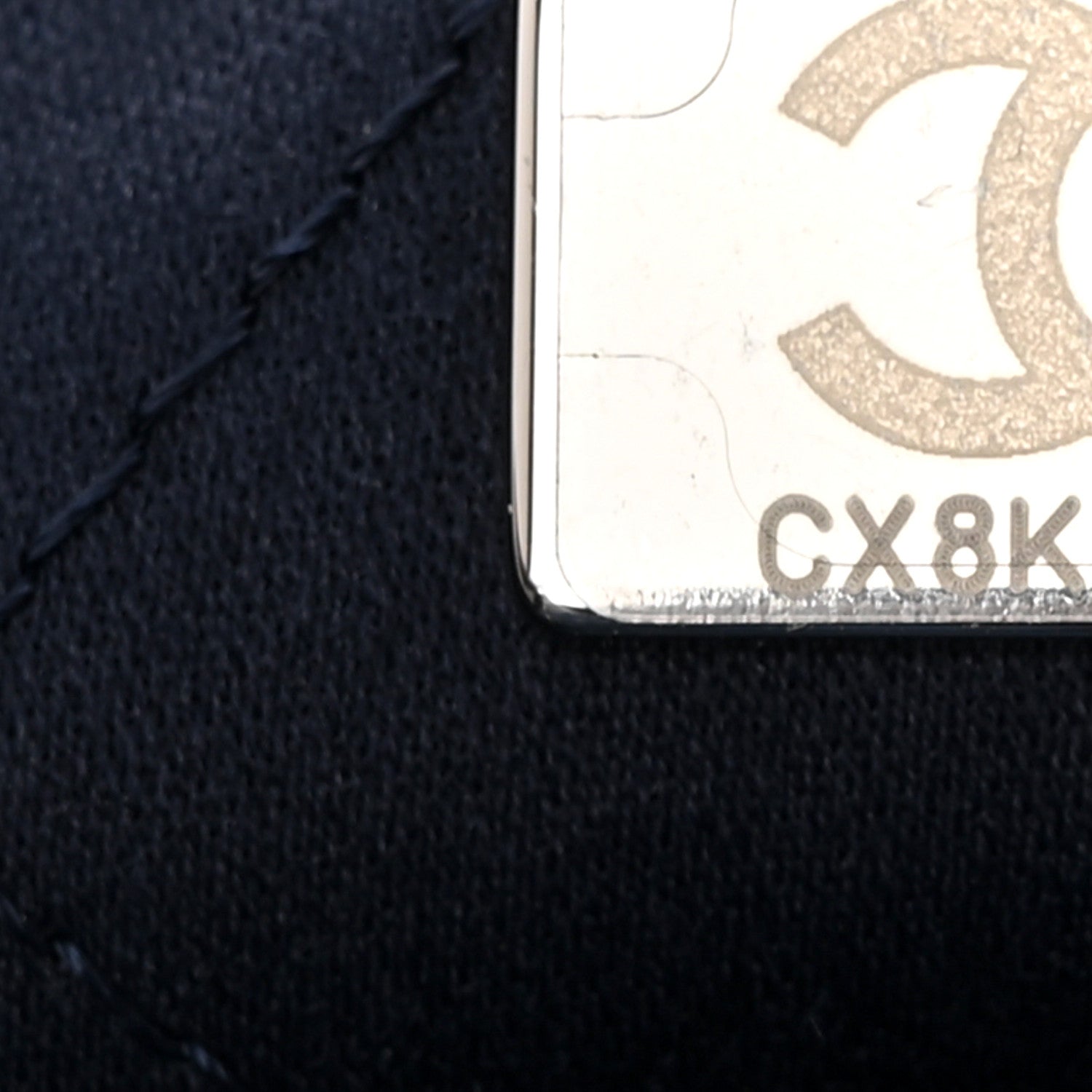 Chanel Stitched Denim Quilted Chanel 22 Blue 8 of 11