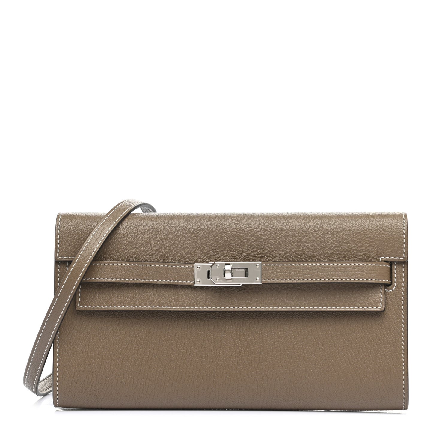 Chevre Mysore Kelly To Go Wallet Etoupe
