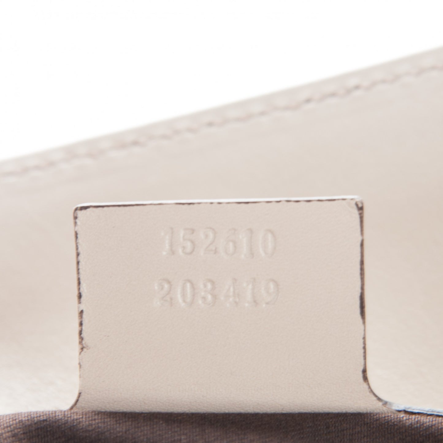 Guccissima Piston Tote Off White