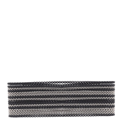 David Yurman Darkened Sterling Silver Sixteen-Row Box Chain Bracelet 1 of 4