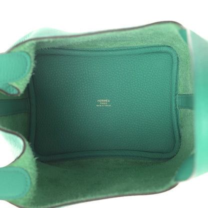 Hermes Taurillon Clemence Picotin Lock 18 PM Menthe 4 of 4