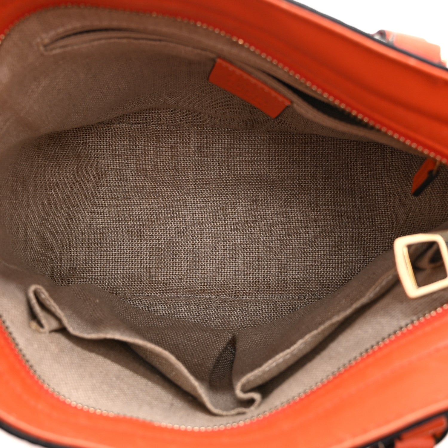 Gucci Microguccissima Small Bree Tote Sun Orange 5 of 20