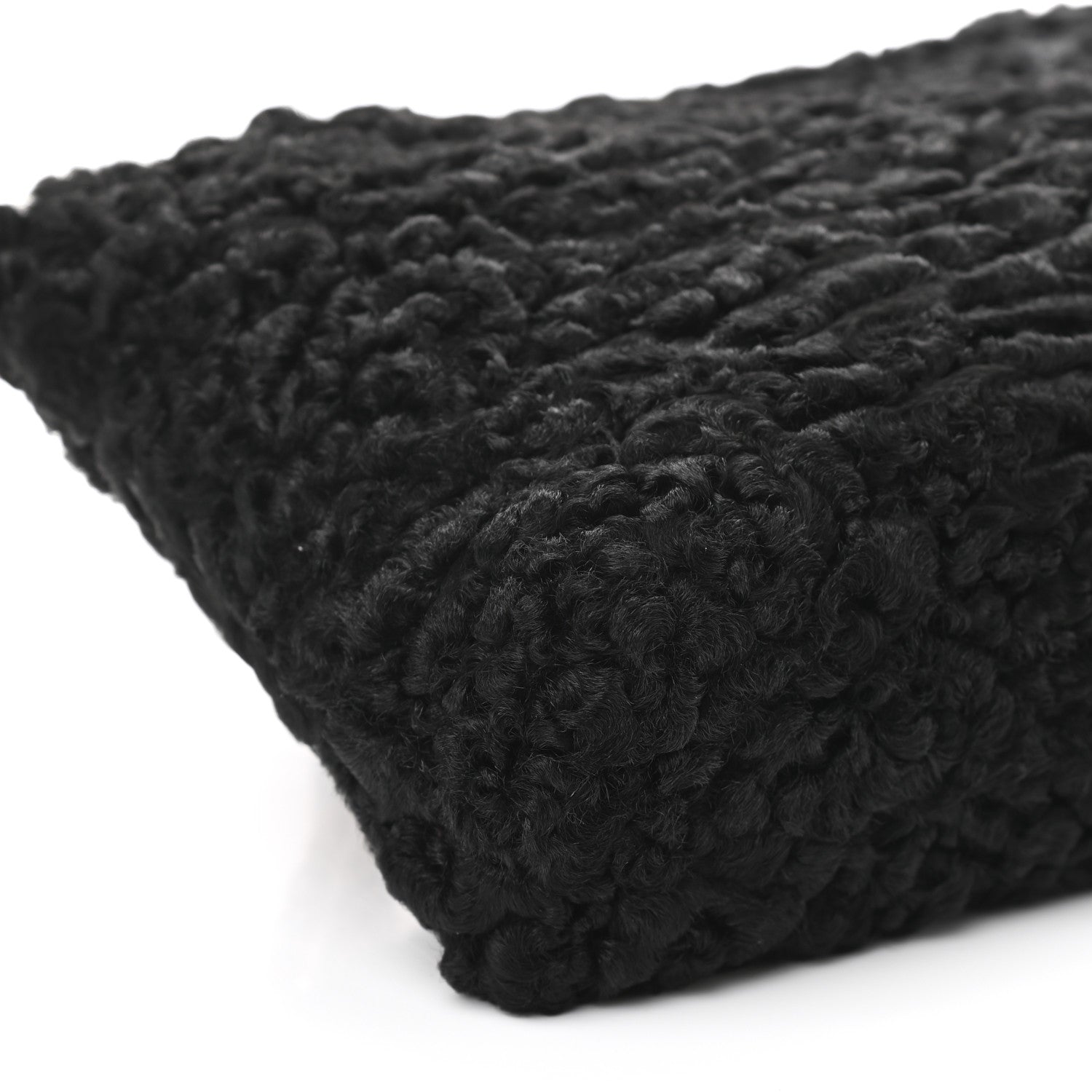 Chanel Persian Lamb Fur Shoulder Bag Black 8 of 9