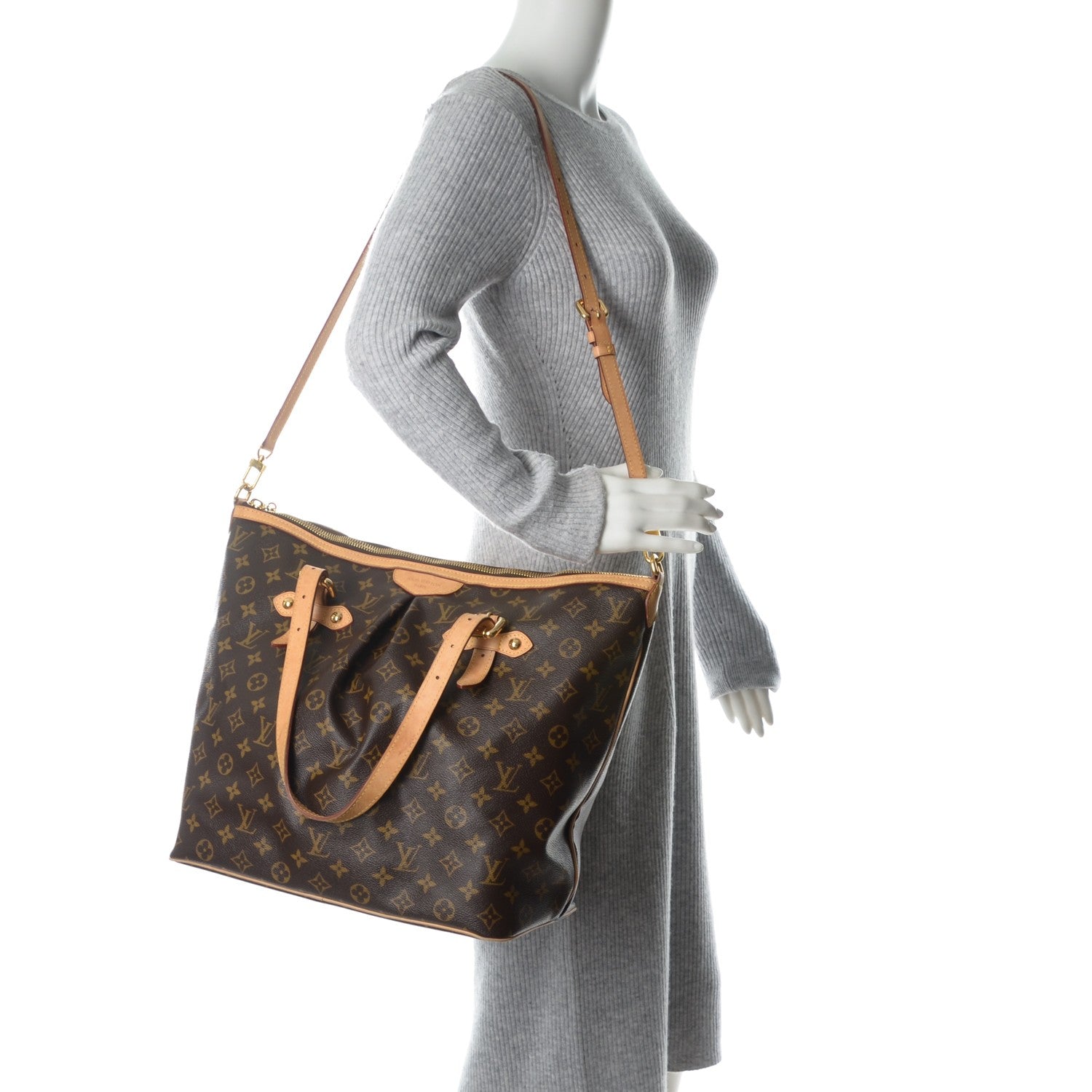 Louis Vuitton Monogram Palermo GM 2 of 8