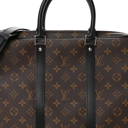 Louis Vuitton Monogram Macassar Porte-Documents Voyage PM 7 of 11