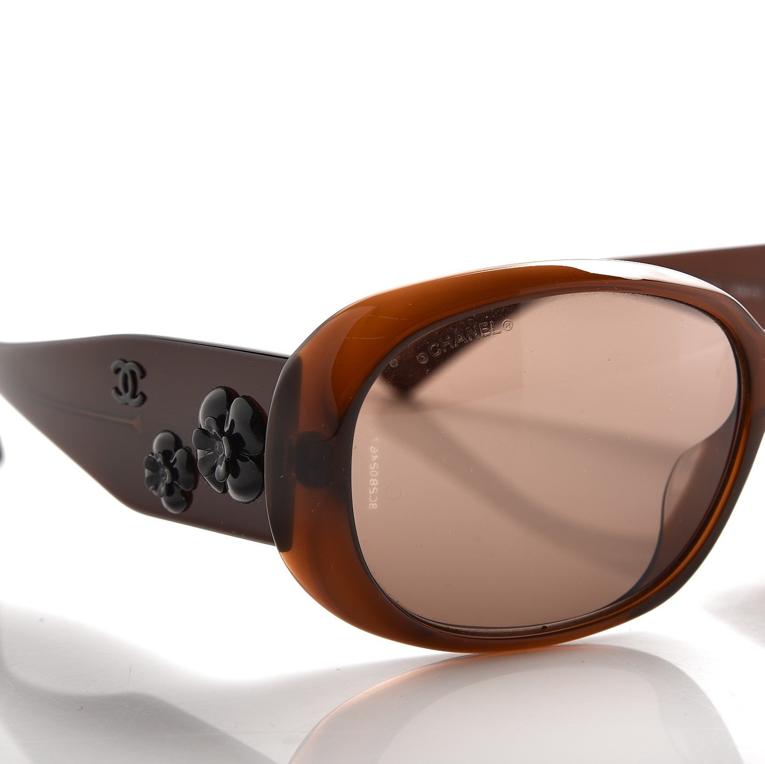 Chanel Camellia CC Sunglasses 5113 Brown 8 of 9