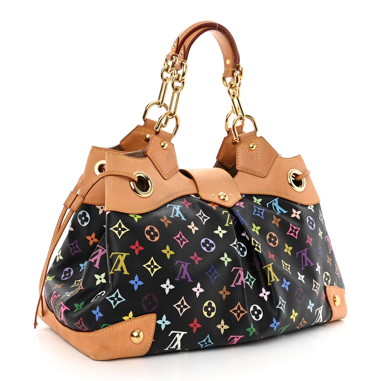 Louis Vuitton Monogram Multicolor Ursula Black 3 of 12