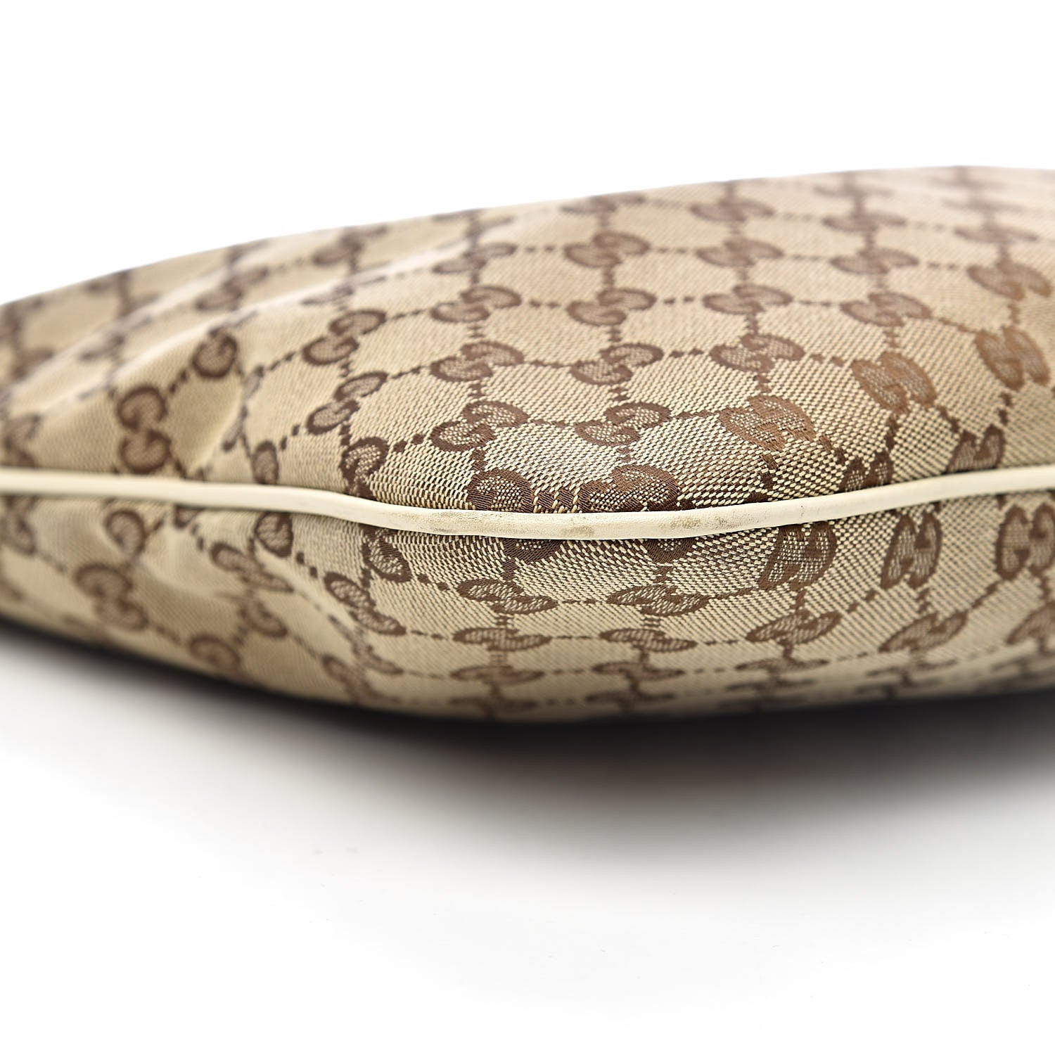 Gucci Monogram Medium New Britt Hobo Off White 11 of 13