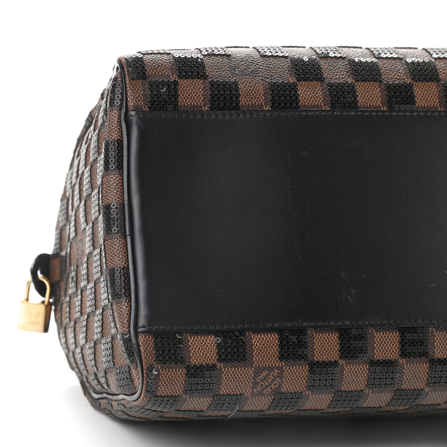 Damier Paillettes Speedy 30 Black