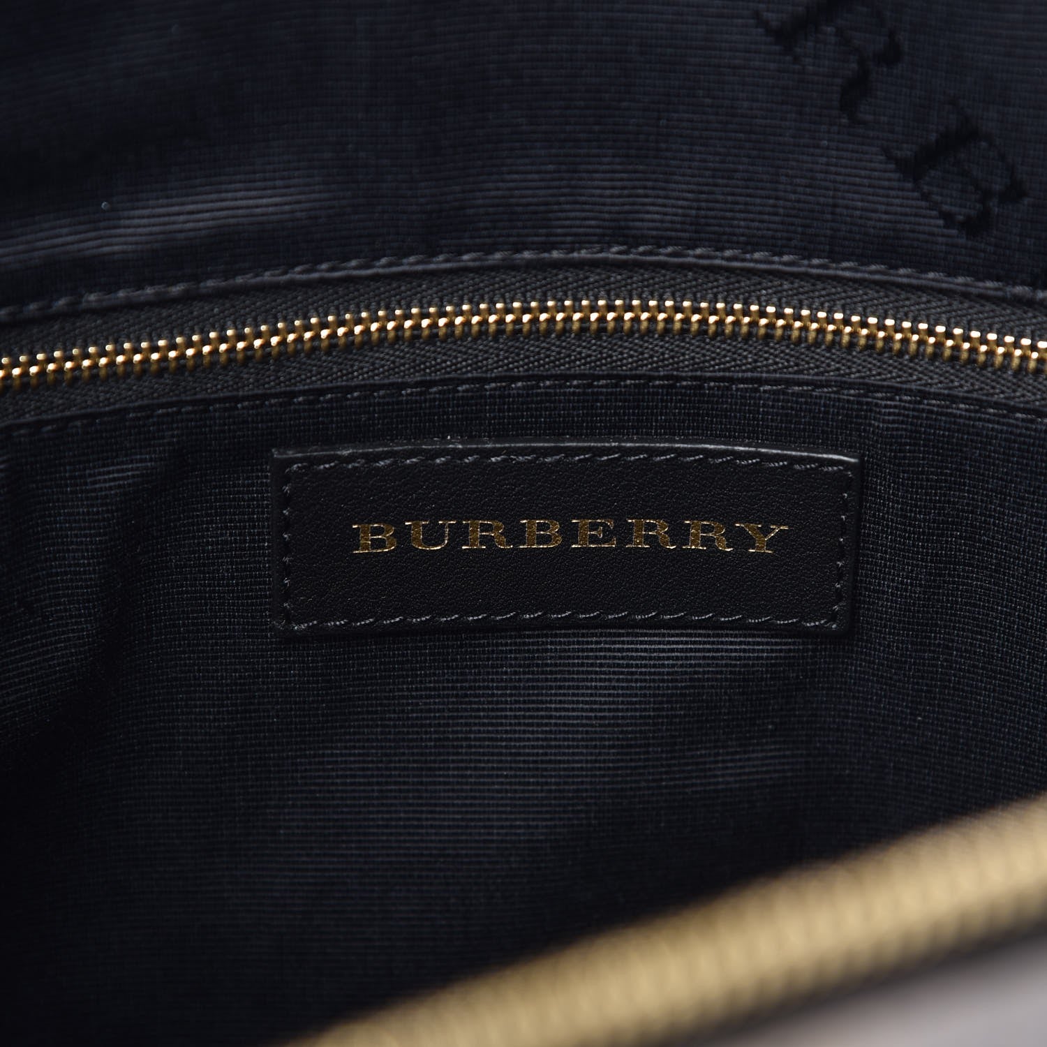 Burberry Signature Grain Calfskin Medium Welburn Tote Pale Grey 6 of 8